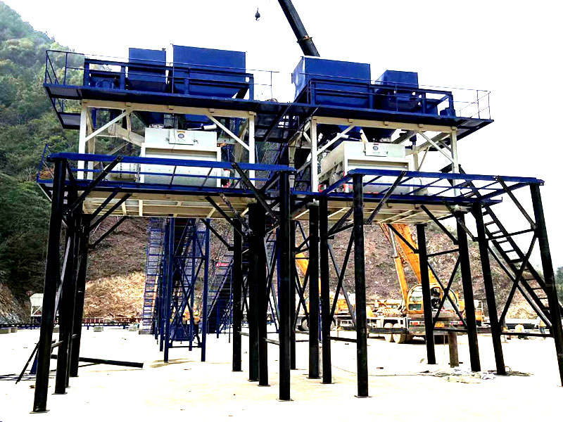 鄂州工程用混凝土攪拌站的建站步驟？攪拌站廠家科信梳理，請(qǐng)查看！