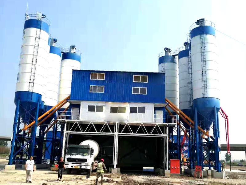 HZS180混凝土攪拌站平面圖-安裝順序，攪拌站廠家設(shè)計(jì)建站