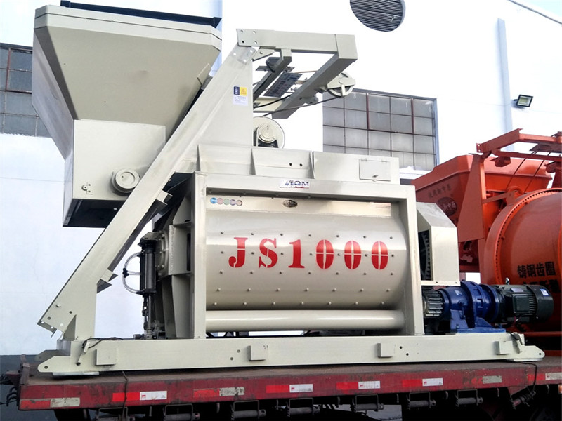JS1000強(qiáng)制式混凝土攪拌機(jī)如何維修？說明以下問題的維修方法